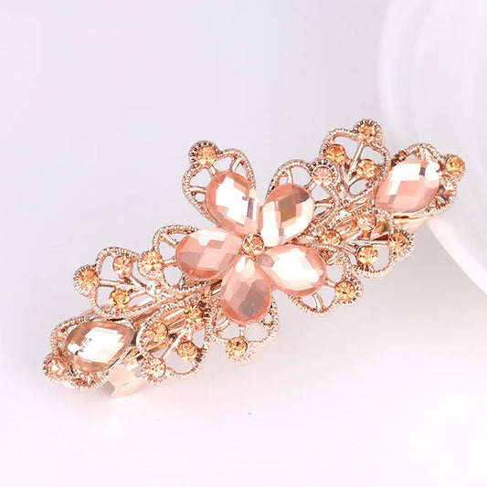 Pinza para cabello "Flor de la Suerte"