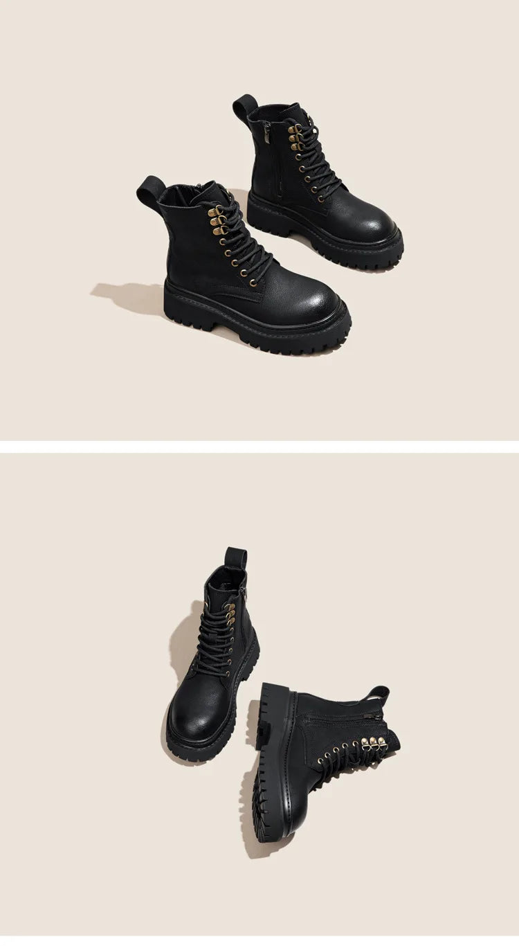 Botines "Día Nublado"